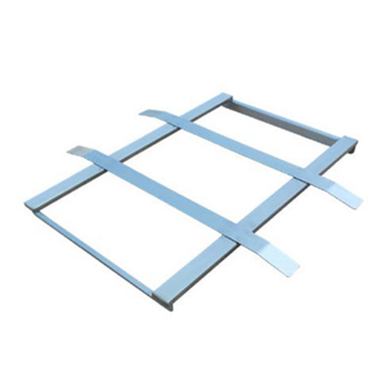 Dishroom Parts & Accessories - A sturdy metal frame for dishroom parts and accessories.